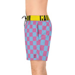 Cloudy Garden Shorts Checkered Shorts