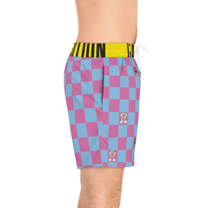 Cloudy Garden Shorts Checkered Shorts