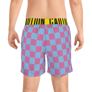 Cloudy Garden Shorts Checkered Shorts