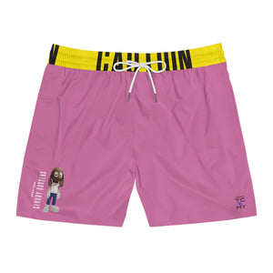 Cloudy Garden Shorts "Think Pink"