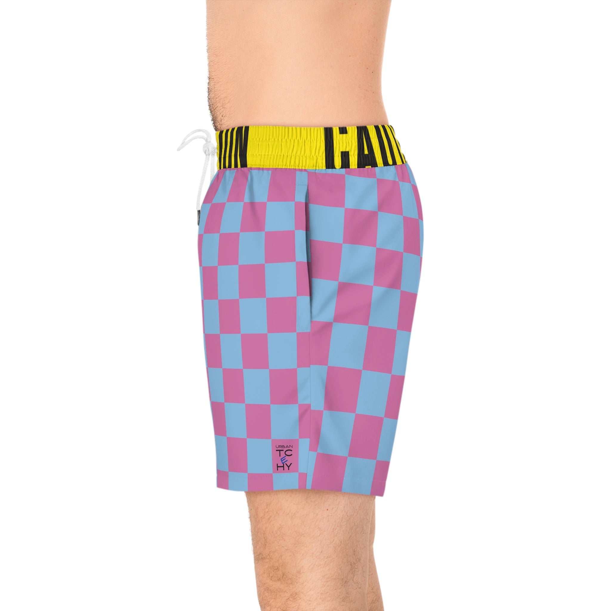 Cloudy Garden Shorts Checkered Shorts