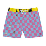 Cloudy Garden Shorts Checkered Shorts