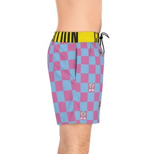 Cloudy Garden Shorts Checkered Shorts